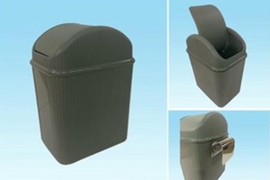 750-A　蓋付エチケットボックス緑